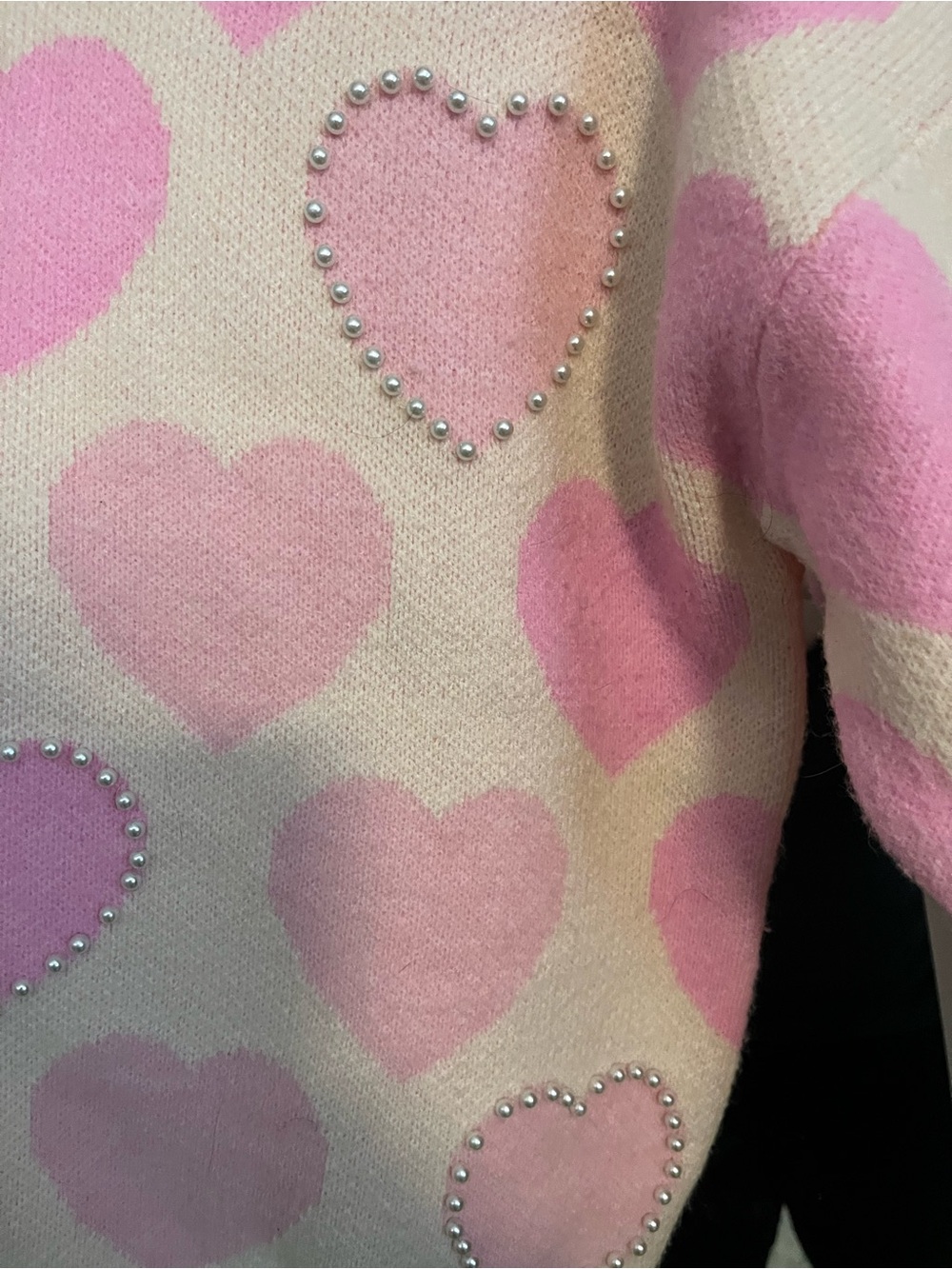 Blu Pepper Pink Heart Sweater - Picture 5 of 8
